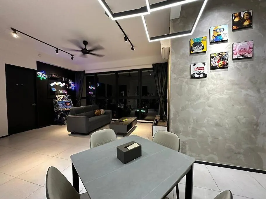 Διαμέρισμα 3 Room/3 Queen Bed, Urban Suite Arcade Room #2Carpark Jelutong Μαλαισία