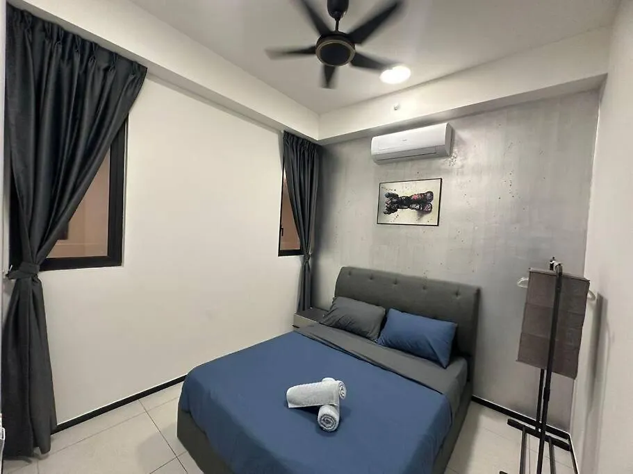 Διαμέρισμα 3 Room/3 Queen Bed, Urban Suite Arcade Room #2Carpark Jelutong
